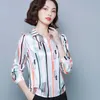 Korean Fashion Silk Women Blouses Satin Womens Tops and Ladies Plus Size 4XL Office Lady Blusas Femininas Elegante 210531