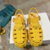 Milan Designer Sandalen Damenschuhe Luxus-Schaumgummi-Sandalen Größe 35-41 Modell JF03