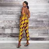 Mode Dames 2021 S Afrikaanse kleding Ankara Stijl DIY Bandage Robe Africaine Dashiki Jumpsuit etnische sexy jurken voor vrouwen