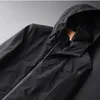 Men's Jackets Windbreaker Men Autumn And Winter Fashion Trend Slim Fit Jaqueta Masculina Medium Long Hooded Trench Coat 4XL