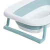 Portable Baby Shower Baignoire Pad Pliable Doux Oreiller Antidérapant Tapis De Baignoire Nouveau-Né Sécurité Coussin Flottant Tapis Inclinables WLL916