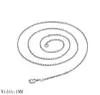 체인 보석류 발견 구성 요소 925 스털링 시에 도금 링크 랍스터 클래스와 롤로 체인 목걸이 16 18 20 22 24 인치 여성 o jewler