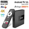 Mecool KM7 Android 11 TV Box ATV Google Certified DDR4 4GB 64 GB Amlogic S905Y4 2.4G5G DUAL WIFI BT5.0 Streaming Video 4K Media Player Android11.0 TVBOX 2GB 16 GB