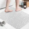 Bathroom Assoalho Pebble Design Non-Slip Square Tapete Banheira Duche Banheira PVC PAD, 211109