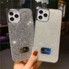 Kaplama Taklidi Elmas Glitter Kılıf iPhone 12 13 11 Pro Max X XS XR Max 6 s 7 8 Artı Yumuşak Silikon Seksi Girly Arka Kapak H1120