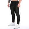 Mäns byxor Slim Pocket Byxor Drawstring Sweat Sport Jogging Pant Joggers Tracksuit Vinter Höstbyxor Kläder