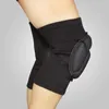 1PCS Sport Knee Support com Silicone Pad Spring Protector Strap Patela Sleeve para basquete Running Compression Cotonete Pads