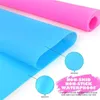 40x30cm Silicone Mats Waterproof Baking Mat Food Grade Nonstick Placemat Reusable Heat Insulation Pad Bakeware Children Kids Table Placemats Decoration