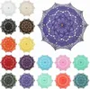 Vintage Lace Umbrella Parasol Sun Umbrellas for Wedding Decoration Photography White Beige Lace Sunshade