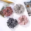 Fashion Small Floral Large Intestine Hair Tie Headband Women Colorful Scrunchies Cute Bands Girls Holder Clips & Barrettes