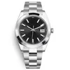 U1 Factory ST9 Gray Watch Smooth Bezel Automatic Movement 40MM Men Watches Stainless Steel Mens Wristwatches