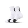 Sports Socks Professional Compression Men Running Casual Outdoor Cotton Stripes Black 2 Styles Travel 2021