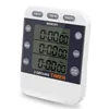 Timers Timer digital 99 horas TripleCount Down/Up Clock Cozinha cozinhando com um grande suporte de ímã de alarme LCD LCD