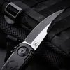 Asheville Steel Paragon Phoenix Knife Black 3.8" Two-Tone Satin DE Blade Aeronautical aluminium Handle