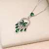 Diamond Pendant Necklace Women Jewelrys Party Lovers Gift Jewelry With Box