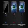 2.4A 고속 충전 LED 케이블 유형 C 마이크로 꼰 USB 케이블 삼성 Huawei Android Moblie Phone PC 용 1M 3FT 합금 패브릭 코드