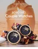 Reloj Mujer Hölzerne Paar Uhr Männer Frauen Valentine Geburtstag Jubiläum Custom Armbanduhr Spezielles Geschenk Dropshipping