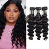 LANS Brazilian Loose Deep Virgin Hair Trama 4/6 Bundles Lot 50g / Pcs Venta al por mayor Peruano malasio Remy Cabello humano teje