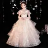 Plus Size Girl Pageant Hot Pink Lovely Tiers Organza Skirt Backless Ruched Long Kids Formal Gowns Party Celebrity Dress For Teens 403