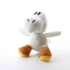 LUIGI Bros Yoshi Dinosaur Plush Toy Pendants with Keychains Stuffed Dolls For Gifts 4inch 10cm DHL 2021 newest FY73306880358