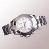 Montre de Luxe U1 Factory Quality 40mm Mens Watches الياقوت الزجاجي الفولاذ المقاوم للصدأ حركة أوتوماتيكية ميكانيكية السماء الأزرق الأزرق جين المشبك الصلبة