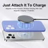 Pour Magsafe Magnetic Wireless Charging Case pour iPhone 15 14 13 11 12 Pro Max Mini 8 Plus XR XS MAX X SE COUVERTURE DE SILICONE DE LIQUIDE