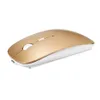 Mini computer wireless portatile Mouse ergonomico ricaricabile silenzioso Mouse ottico USB da 2,4 Ghz per PC portatile 2022