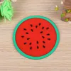 Yaratıcı Yalıtım Pedi Meyve Silikon Coaster Paspaslar Desen Renkli Yuvarlak Fincan Yastık Tutucu Kalın İçecek Sofra Bardak Kupa Ev Ürünleri