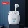 Lenovo LP50 TWS Bluetooth Kulaklıklar 9D Stereo Su Geçirmez Silikon Kablosuz Kablosuz Kulaklıklar İPhone için 13 Xiaomi Kulaklıklar Mikrofonlu