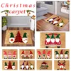 카펫 크리스마스 부엌 매트 크리스마스 침실 입구 도어 레이트 패턴 홈 바닥 장식 거실 카펫 욕실 미끄럼 깔개