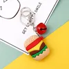 Party Favor Creative cute personality key pendant cartoon keychain bag accessories men and women car ring Individually packaged