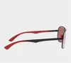 Gafas de sol de diseñador de modelos cobrables Templos de fibra de carbono Kang Gafas de lentes polarizantes para hombres y mujeres 8313M7405138