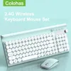 2.4G Wireless Gaming Rechargeable And Mouse Macbook Laptop Keypad Computer PC Gamer Keyboard Mice