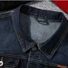 Herrenwesten Große Größe 8XL Männer Denim Weste Mantel Mode Lose Gilet Oberbekleidung Männlich Casual Chaleco Hombre Ärmellose Fette Jeans Weste Jacke