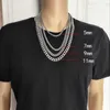 Long Necklaces Men's Hip Hop Chain Necklace Jewelry on the Neck Stainless Steel Cuban Link Chains Necklaces Large Gifts for Male Q0809