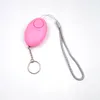 110db 5 Colors Egg Shape Self Defense Alarm Girl Women Security Protect Alert Personal Safety Scream Loud Keychain Alarm System