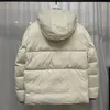 Veste d'hiver pour hommes Top Vestes pour hommes Vers le bas Femmes Manteau coton Parka Pardessus Casual Mode Épais Chaud À Capuche Vers Le Bas Coupe-Vent vêtements Blanc noir rouge