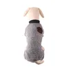 Fashion Pet Cat Dog Apparel Autumn Winter Classic Puppy Home Pajamas Teddy Bulldog Bichon Pets Supplies