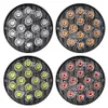 12 V 24 V Truck Tail Noodsituatie Licht Ultra-Dunne Ronde 14Led Side Warning Lights Strobe Flash Lamp Wit Geel Rood Blauw Auto Knippert