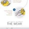 Gland Boucles D'oreilles Femmes Bijoux De Mode Perles Acryliques Avec Cristal Vintage Dangling Alliage Plume Accessoires
