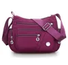 Messenger Bags Mulheres Nylon impermeável Crossbody Bag Bolsas Grande Capacidade Esporte Viagens Pacotes