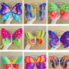 Tiktok with stick handle LED Butterfly wings Shine Toys Light-up Cartoon Path Yard Light Outdoor Lamps Garden Lights Butterfly Fairy Flash Stick Decor G58X6ER