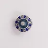 925 Серебряные ювелирные изделия, изготовленные из синего мозаика из синего мозаика, браслет для лунного камня, пары, подарки для женских шариков Мужское жемчужное колье для жемчужного ожерелья 798031en195