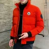 2024 Jott Printed Outdoor Thick Jacket Mens Sports Fashion Waterproof Warm Cotton Coat