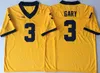 NCAA Football College 2 Charles Woodson Michigan Wolverines Jersey 4 Jim Harbaugh 5 Jabrill Peppers 10 Tom Brady 3 Rashan Gary 21 Desmond Howard University 노란색