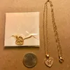 A-Z Initiale Lettre Coeur Pendentif Collier Pour Femmes En Acier Inoxydable Or Alphabet Charme Chaîne Ras Du Cou Bijoux Collier Femme