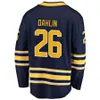 メンズ2022リバースレトロ26 RASMUS DAHLIN HOCKEY'NHL JERSEYS NEW BLACK 21 KYLE OKPOSO 72 TAGE THOMPSON 89 ALEX TUCH 39 DOMINIK HASEK 25 OWEN