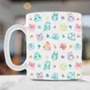 Skrzyżowanie zwierząt Horyzonty 11oz Cute White Ceramic Coffee Herbata Mleko Puchar Kubki 210804