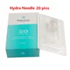 Hydra Needle 20 Pins Serum Applicator Aqua Gold MicroChannel Mesotherapy Skin Care Anti Aging Derma Stamp289g
