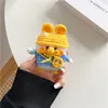 Cute Fluffy Cartoon Chicken Storage Cover for TWS Airpods 2 3 Pro Wireless Earphone Soft Furry Pouch Bag Case Shockproof2841649